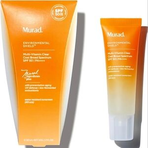Murad Multivitamin Clear Coat Gel Sunscreen SPF 50 ~ new in box